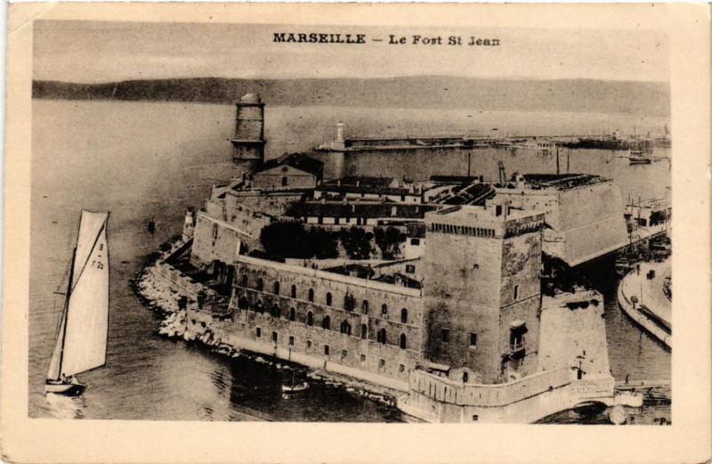 CPA MARSEILLE Le Fort St-JEAN (445269)