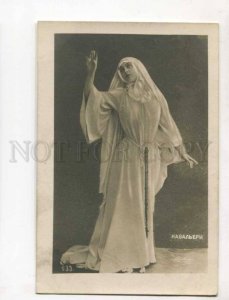 402468 CAVALIERI Italian OPERA Singer NUN Photo Rus REUTLINGER