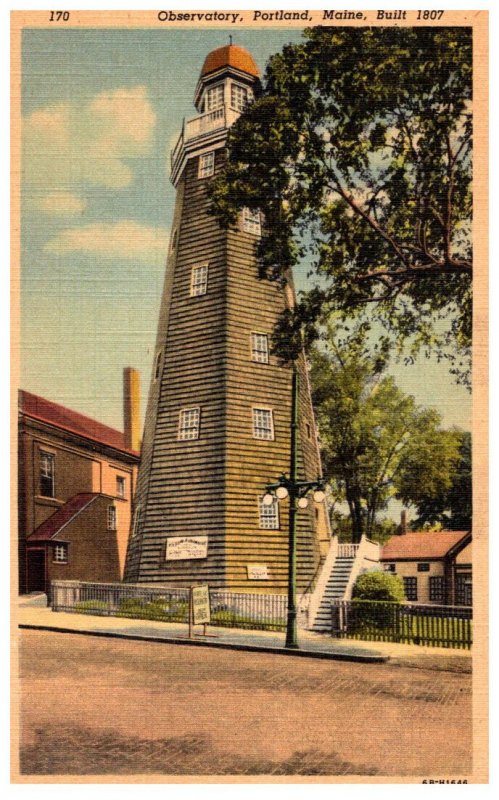 Maine    Portland Observatory