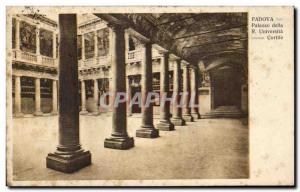 Old Postcard Padova Palazza Cortile della R Universaita