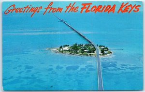 Postcard - Greetings from the Florida Keys - Florida