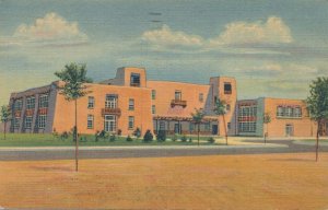 Albuquerque NM - Administration Building University of New Mexico pm 1961 Linen