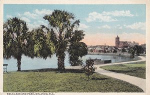 ORLANDO, Florida, PU-1919; Eola Lake And Park