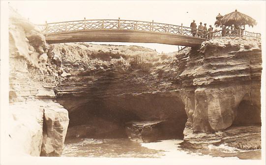 Sunset Cliffs Point Loma California Real Photo