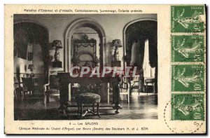 Old Postcard The Clinique Medicale Fairs Chalet d & # 39Arguel by Beure