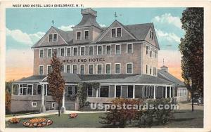 West End Hotel Loch Sheldrake NY 1934