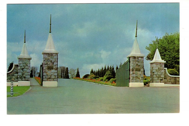 Entrance Gate, Forest Lawn Memorial Park, Vancouver, British Columbia