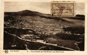 CPA AK MAROC Vue aerienne de FEZ-BAALI et FEZ-DJEDID (219286)