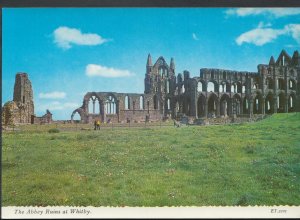 Yorkshire Postcard - The Abbey Ruins at Whitby    RR2162