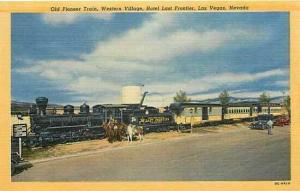 NV, Las Vegas, Nevada, Hotel Last Frontier, Old Pioneer Train, Desert Souvenir