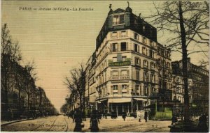 CPA PARIS 17e - Avenue de la Clichy - La Fourche (52312)