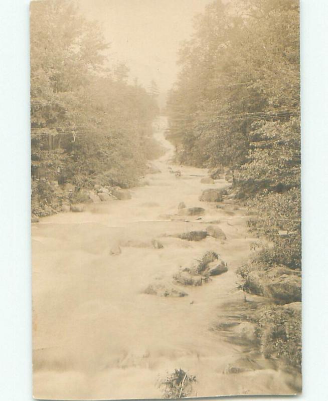 Pre-1920 rppc POSTMARKED JACKSON IN WHITE MOUTAINS Near Conway & Berlin NH i8463