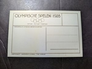 Mint Netherlands Sports PPC Postcard Amsterdam Olympic Games Uruguay Argentina