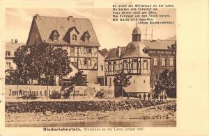 BG19225 niederlahnstein wirtshaus an der lahn germany