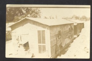 RPPC TOWNSEND CALIFORNIA RIVER BOAT DREDGE GOLD MINING REAL PHOTO POSTCARD