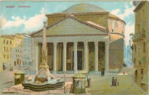 Roma Pantheon 1900 Rome Italy