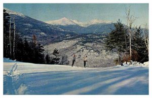 Postcard SKIING SCENE Gorham New Hampshire NH AS4176