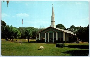 Postcard - Strickland Memorial Auditorium - St. Simons Island, Georgia