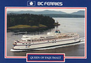 Canada Ferry Queen Of Esquimalt British Columbia Ferries