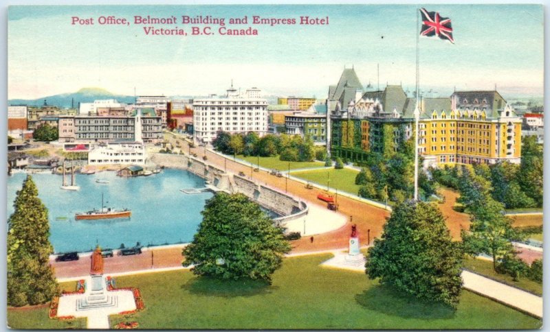 M-60197 Post Office Belmont Building and Empress Hotel Victoria Canada