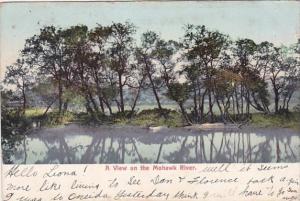 New York Rome A View Of The Mohawk River 1907