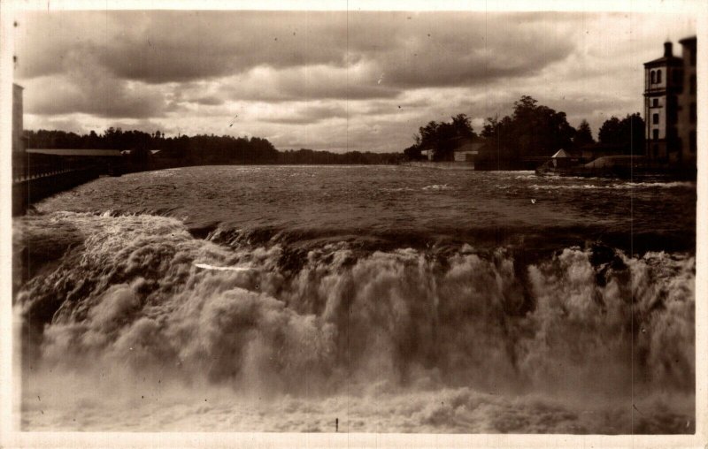 Estonia Tallinn Eesti Narva Suur Juga Vintage RPPC 08.62