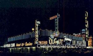 Las Vegas Club, Las Vegas, NV, USA Motel Hotel Postcard Post Card Old Vintage...