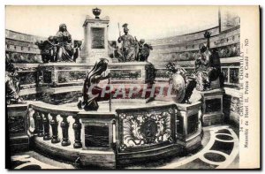 VINTAGE POSTCARD Castle Of Chantilly Mausoleum of Henry II Prince of Conde