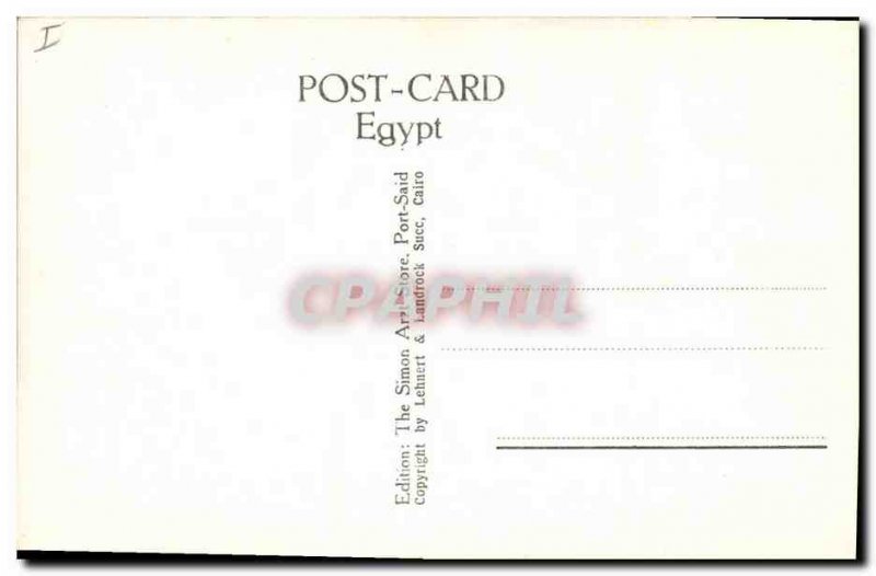 Postcard Ancient Egypt Cairo Egypt The Sphinx