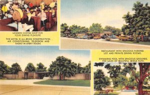 Houston Texas Bill Williams Motel and Restaurant Vintage Postcard AA29370