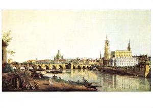 BF39026 canaletto b bellotto dresden germany painting art postcard