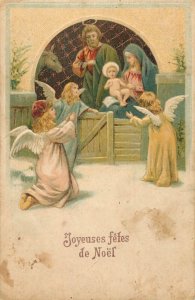 Holidays & celebrations seasonal greetings Christmas angels baby Jesus