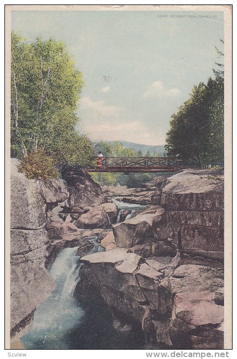 Upper Falls Of The Ammonoosuc, White Mountains, New Hampshire, 1910-1920s