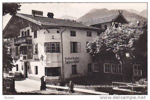 RP; Schonberg im Stubaital mit Gasthof u. Pension Schonachltof, Austria, PU-1951