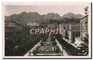 CARTE Postale Old Menton Public Garden