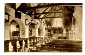 UK - England, Grasmere. Grasmere Church, Interior    