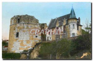 Postcard Modern Mortagne sur Sevre Vendee Old castle and the Chateau Moderne