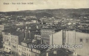 Vista dalla Piazza Goldoni Trieste, Italy Unused 