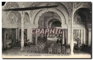 Old Postcard Aix Les Bains Grand Cercle Concert Hall