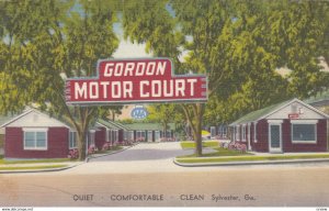 SYLVESTER , Georgia , 1930-40s ; Gordon Motor Court