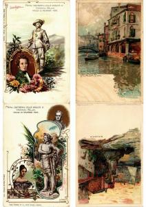  ITALIE  ITALY LITHOGRAPHY LITHO 300 Cartes Postales Pre-1920