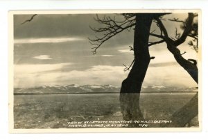 MT - Billings. Beartooth Mountains   RPPC