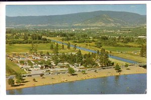 Skaha Beach, Okanagan Canal, Penticton, British Columbia, Used 1971