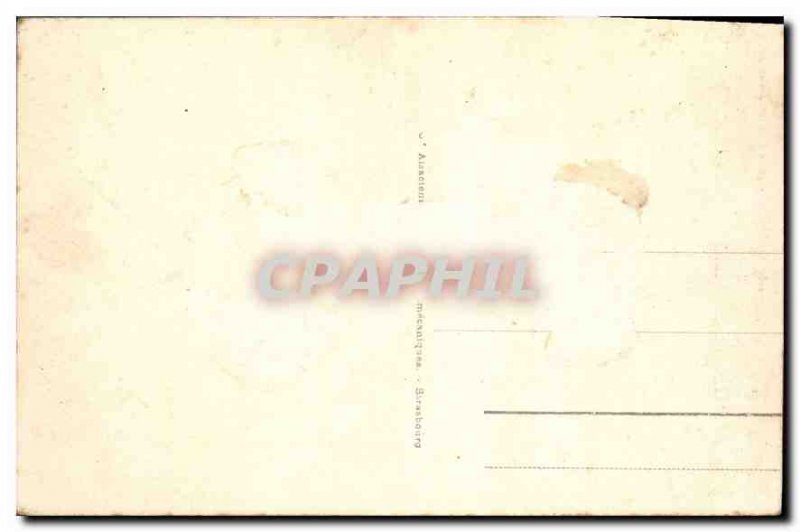 Postcard Old Statue Dunkirk Jean Bart