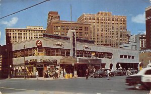 Air Lines Terminal Greyhound Bus Detroit MI 