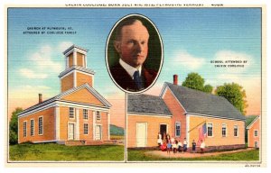 Vermont Plymouth Calvin Coolidge