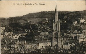 CPA Tulle Le Clocher et Vue Generale FRANCE (1051457)