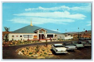 c1960's Griswold's Smorgasbord Cars Redlands California CA Vintage Postcard