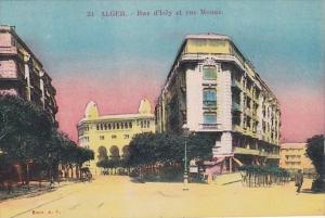 Algeria Alger Rue d'Isly et rue Monge