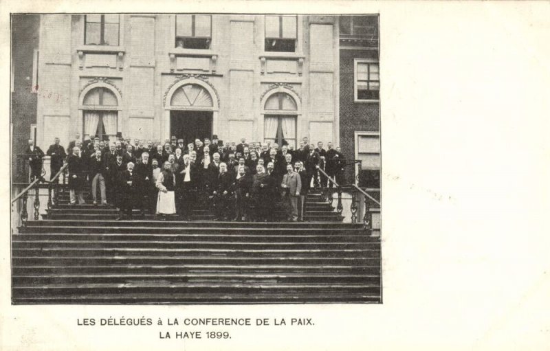 Den Hague Peace Conference, China Yang Yu, Siam Phya Suriya (1899) Postcard (1)